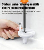 🚽【3 perechi la 129 lei fiecare】 Accesorii universale pentru baie ----💦✨cleme cu șurub pentru fixarea scaunului de toaletă.