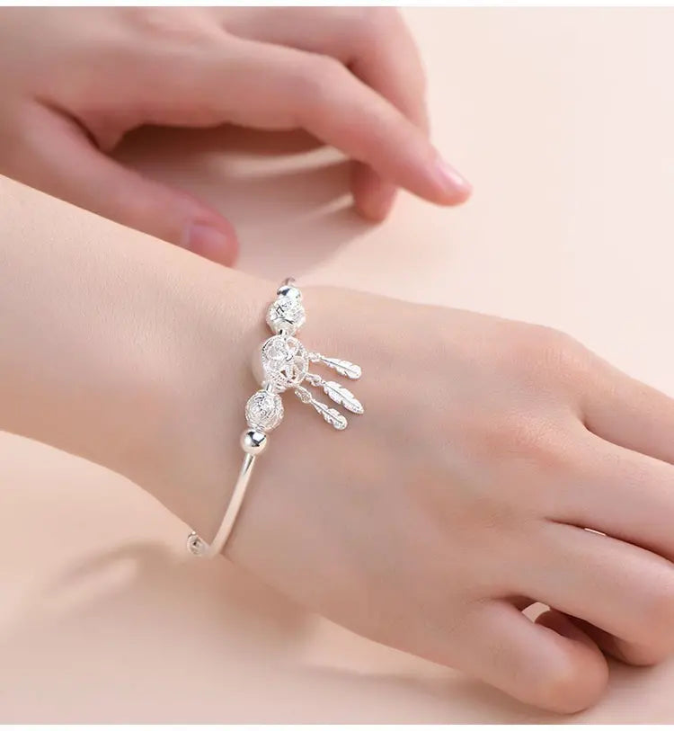 【50%OFF】✨【Cumpărați unul și primiți unul gratuit】Brățară reglabilă din argint 925