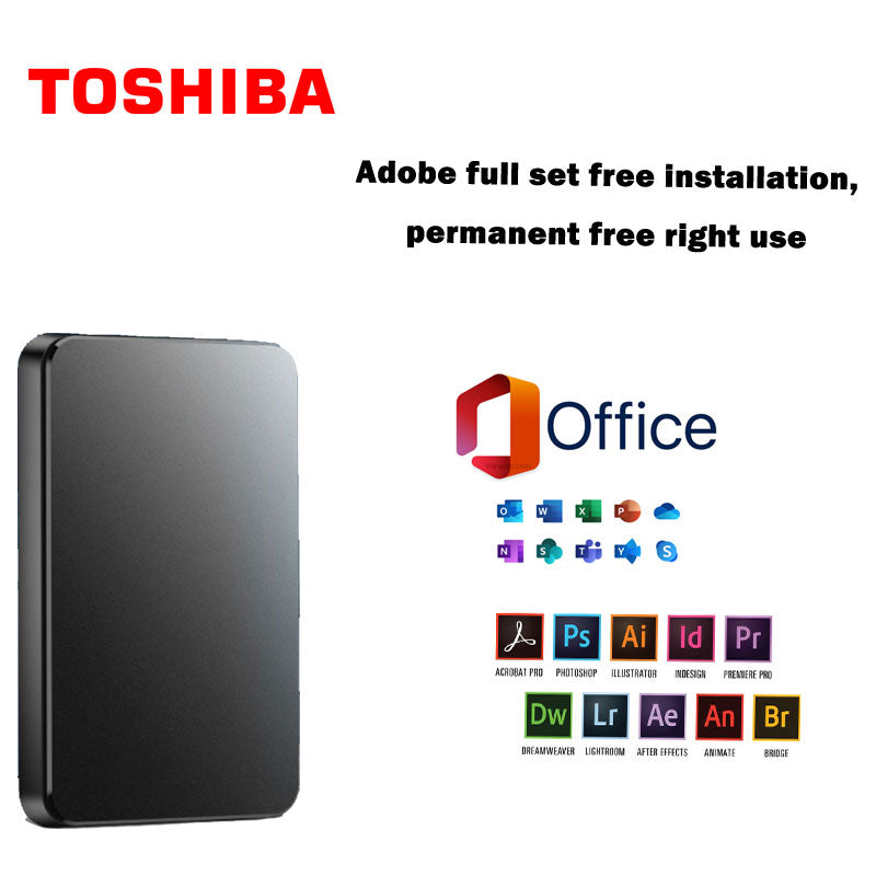 👍Hard disk mobil ultra rapid de 20TB + Software backup inclus + Husă de protecție cadou
