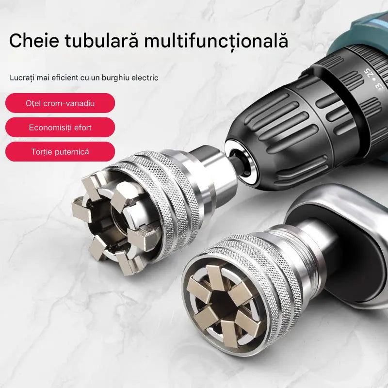 🔥🔧Cheie tubulară multifuncțională
