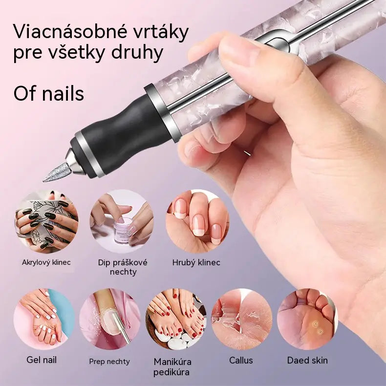 💅👍Elektrický pilník na nehty k léčbě onychomykózy