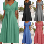 🔥【Reducere de 50% · Plată la livrare】👗【S-3XL】Rochii casual simple, modă, unicolor