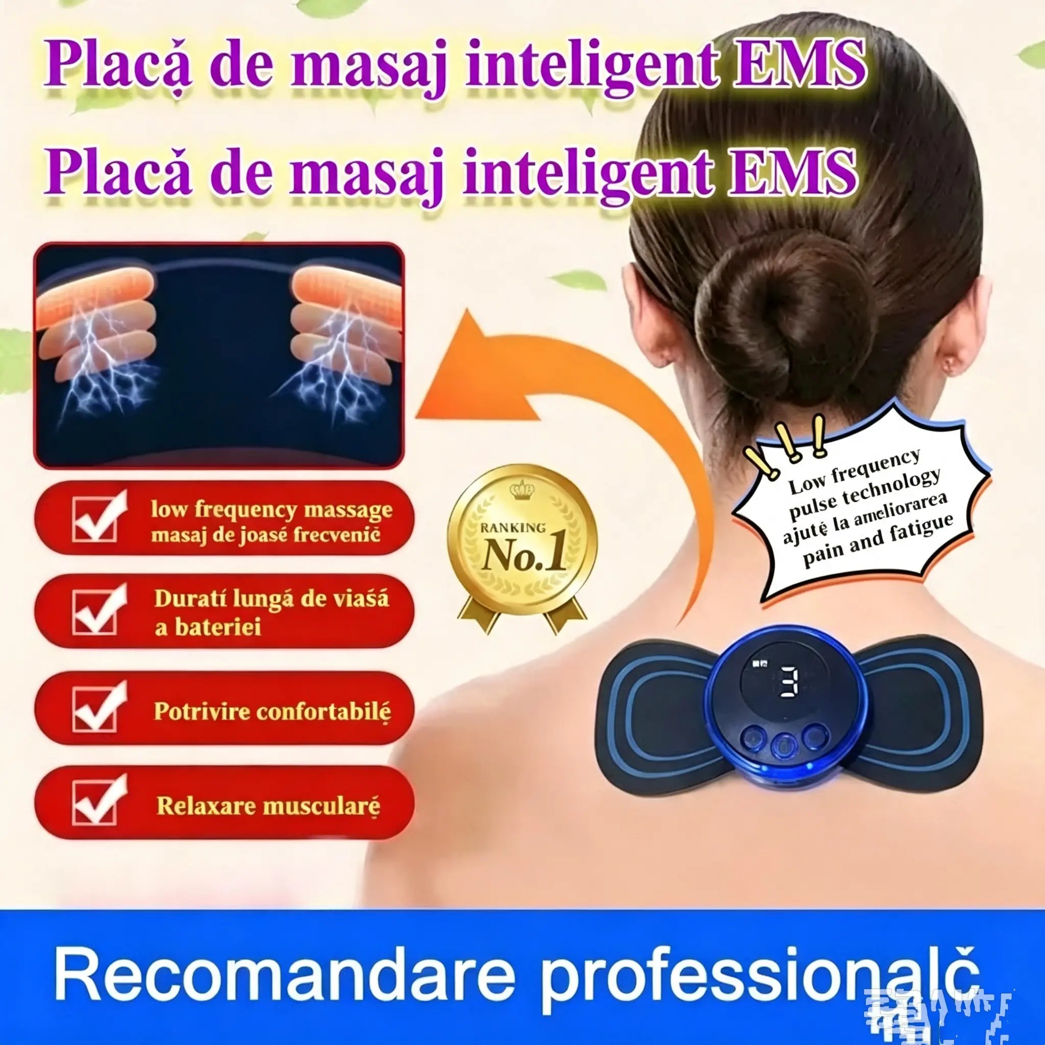 🔥【Preț foarte mic】Mini masaj inteligent