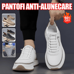 🔥[39-45]Pantofi sport din piele rezistentă la apă și murdărie, cu talpă moale pentru confort maxim
