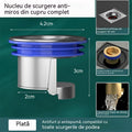 🔥 🔥🚿 Sifon de pardoseală universal din alamă, cu nucleu anti-miros și dezodorizare ✨