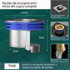 🔥 🔥🚿 Sifon de pardoseală universal din alamă, cu nucleu anti-miros și dezodorizare ✨