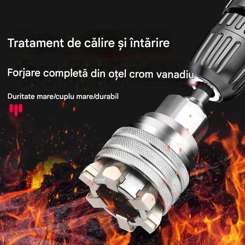 🔥🔧Cheie tubulară multifuncțională