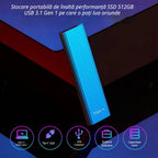 🏆Ofertă limitată ⚡🔥 SSD portabil mini de mare capacitate de 16TB, cu interfață USB Type-C