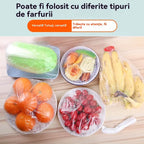 🔥【100 buc】Folie de plastic alimentară de unică folosință