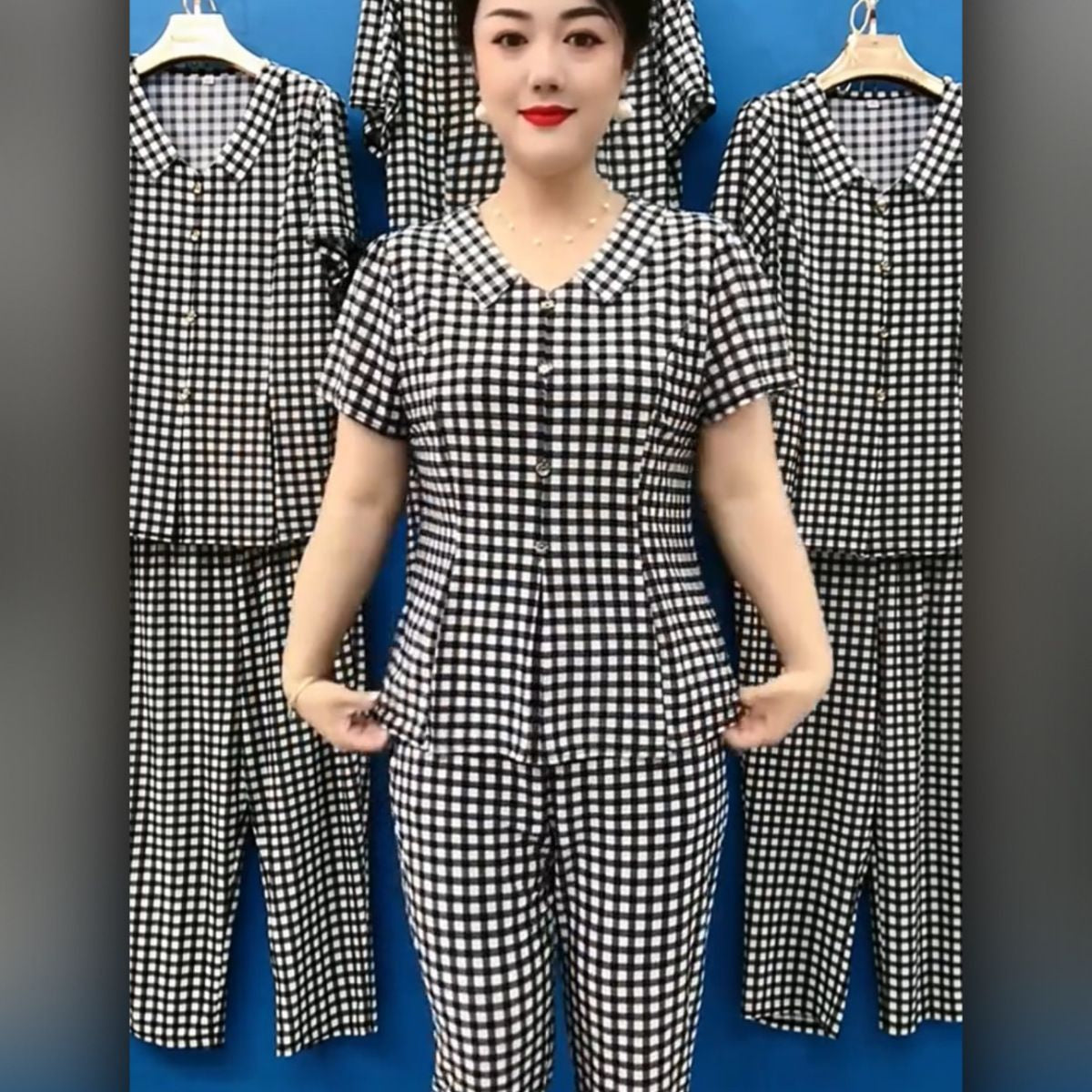 🔥【XL-5XL】2026 Costumul din două piese pentru femei este la modă și casual, ușor și subțire, confortabil și moale.