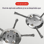 🧰🔥【Cumperi 1, primești 1 gratis】🔥 Cap de tăiere cu fir de oțel pentru îndepărtarea buruienilor – accesoriu pentru motocoasă / mașină de tuns iarba