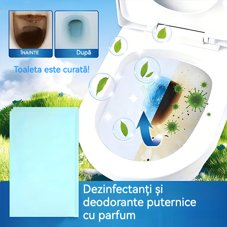 【210 Buc】Tablete de Curățat Universale Deodorizante și Antibacteriene – Soluție Eficientă pentru Parchet Dublu Stratificat, Gresie, Faianță și Suprafețe Rulotă