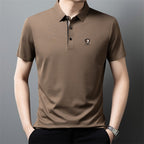 👔【M-4XL】Tricou Polo Vară 2026 Material Rece Mătase de Gheață