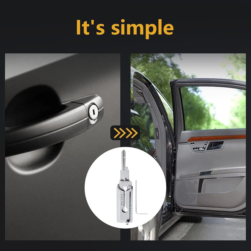 🔐Promoții speciale săptămâna aceasta🔑 - 49% REDUCERE🔥Decodor chei din oțel inoxidabil