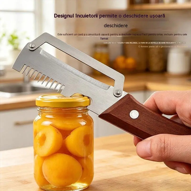 🔥Cumpără 1, primești 1 gratuit (2 bucăți)🧅🔪 Curățător de legume multifuncțional 3 în 1: Curățează, toacă legume, feliază carne și deschide sticle! 🔥