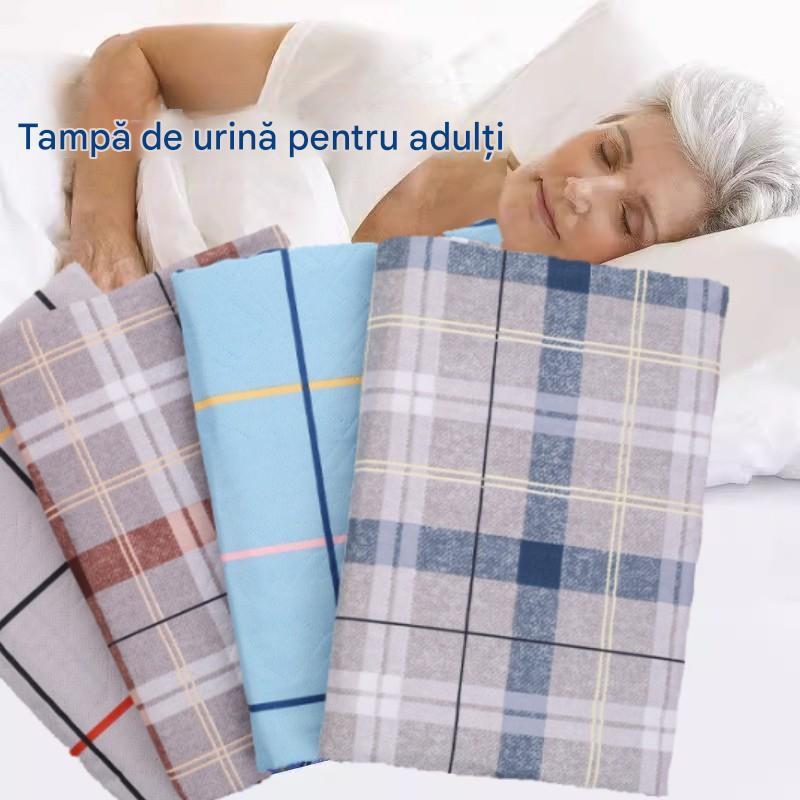 ✨]🛌Adult lavabil cu 4 straturi și tampon de îngrijire a scutecelor respirabil