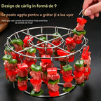 🔥 Friteuză cu circulație de aer pentru începutul verii | Gătire uniformă la 360°, crocantă și suculentă! 🍢
