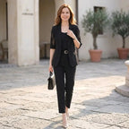 🏆【Jachetă + Maiou + Pantaloni】Set Fashion Casual din 3 Piese