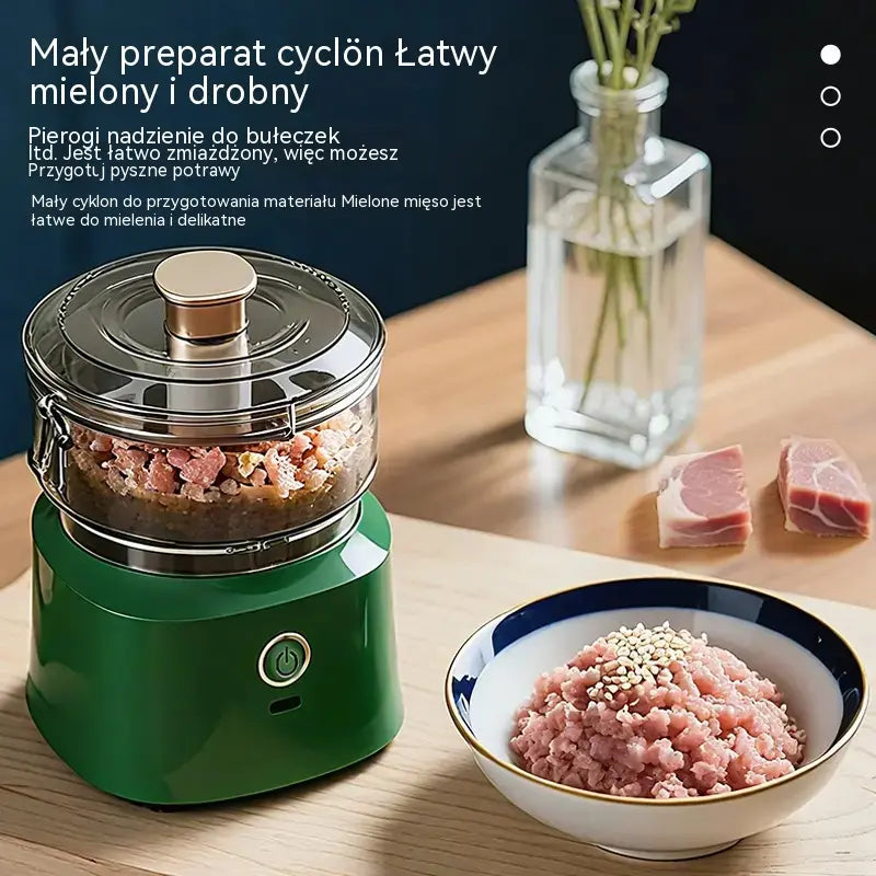 🔥 50% reducere! 🔥 🥩⚡ Mașină electrică de tocat carne cu capacitate mare: eficientă, rapidă și ușor de utilizat | Ideală pentru bucătăriile casnice și preparatele de acasă 🍔🌮