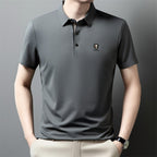 👔【M-4XL】Tricou Polo Vară 2026 Material Rece Mătase de Gheață