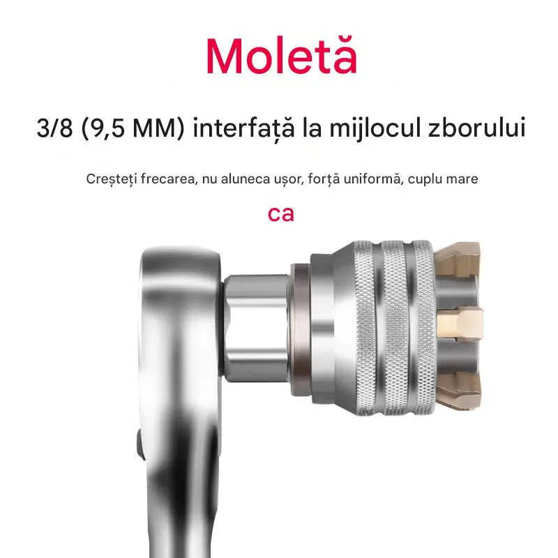 🔥🔧Cheie tubulară multifuncțională