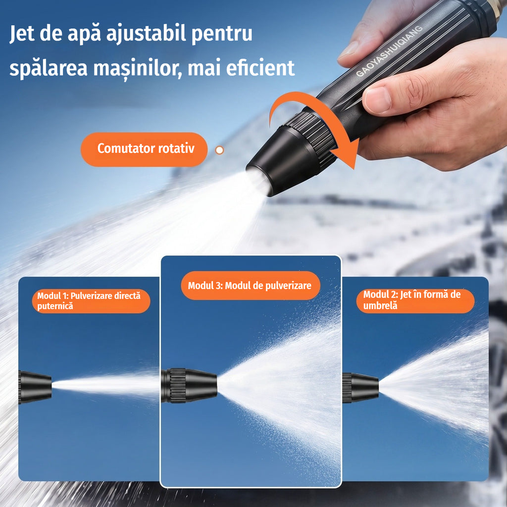 🔥【Livrare gratuită, două bucăți doar 143 lei】💧🔫Pistol de pulverizare cu presiune înaltă pentru uz casnic｜💪presiune a apei extrem de puternică, aproape incredibilă!