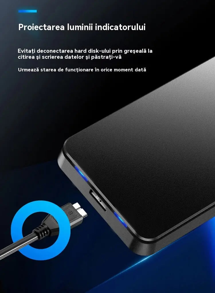 👍Hard disk mobil ultra rapid de 20TB + Software backup inclus + Husă de protecție cadou