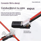 🥳 Cel Mai Vândut Produs din 2026 🥳 ⏰ 【Pachet de 50 de Bucăți】 Conectori Rapizi pentru Două Fire cu Clemă de Blocare, 50% REDUCERE! Clemă de Siguranță Anti-Alunecare ⚡️