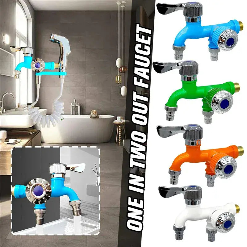 💥💦Robinet de exterior antigel cu control dublu