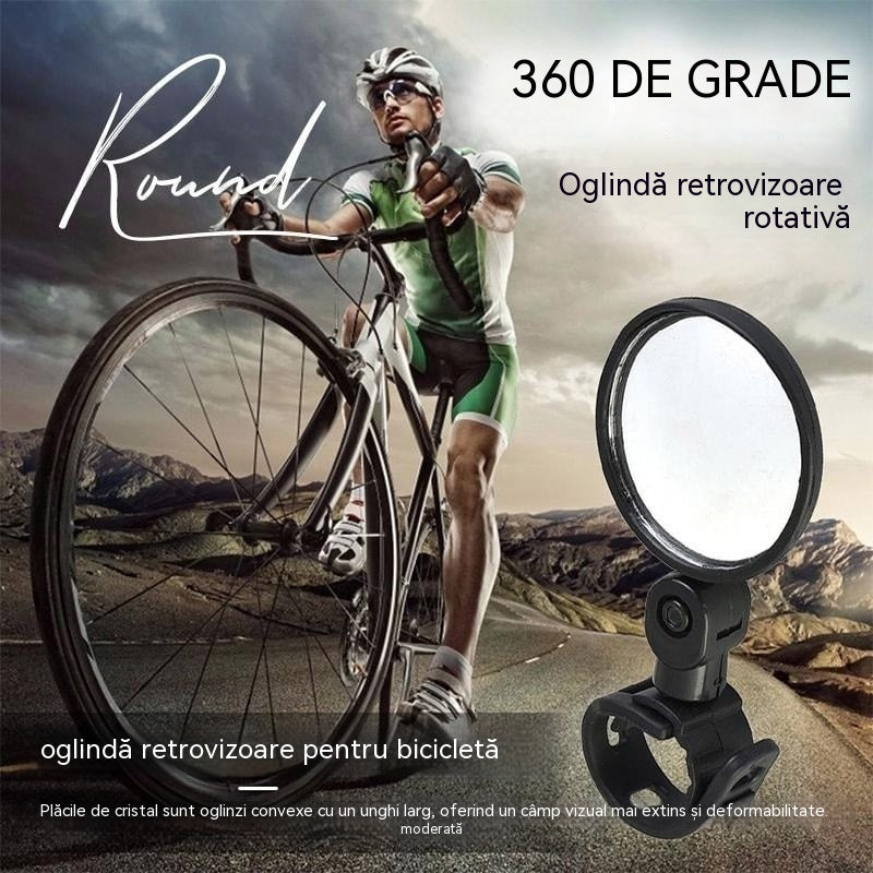 🚴🏍️【o pereche】Oglinză retrovizoare rotativă la 360 de grade