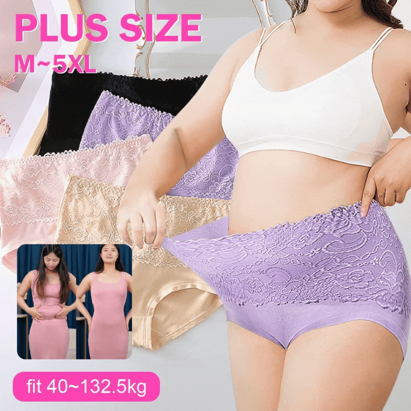 🔥【Cumpărați 2 și primiți 2 gratuit】🔥Super Reducere Ultima Zi - Lenjerie Intima Imbatabila cu Talie Inalta, Anti-Scurgeri,