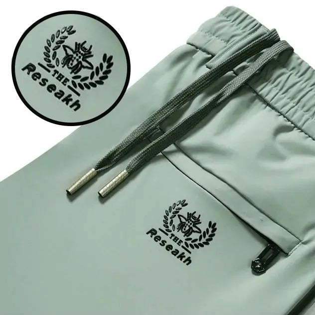 💥🔥🧊😍【M-5XL】Vara subțire gheață mătase pantaloni casual bărbați