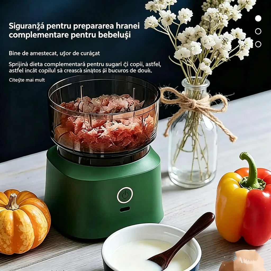 🔥 50% reducere! 🔥 🥩⚡ Mașină electrică de tocat carne cu capacitate mare: eficientă, rapidă și ușor de utilizat | Ideală pentru bucătăriile casnice și preparatele de acasă 🍔🌮