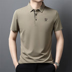 👔【M-4XL】Tricou Polo Vară 2026 Material Rece Mătase de Gheață