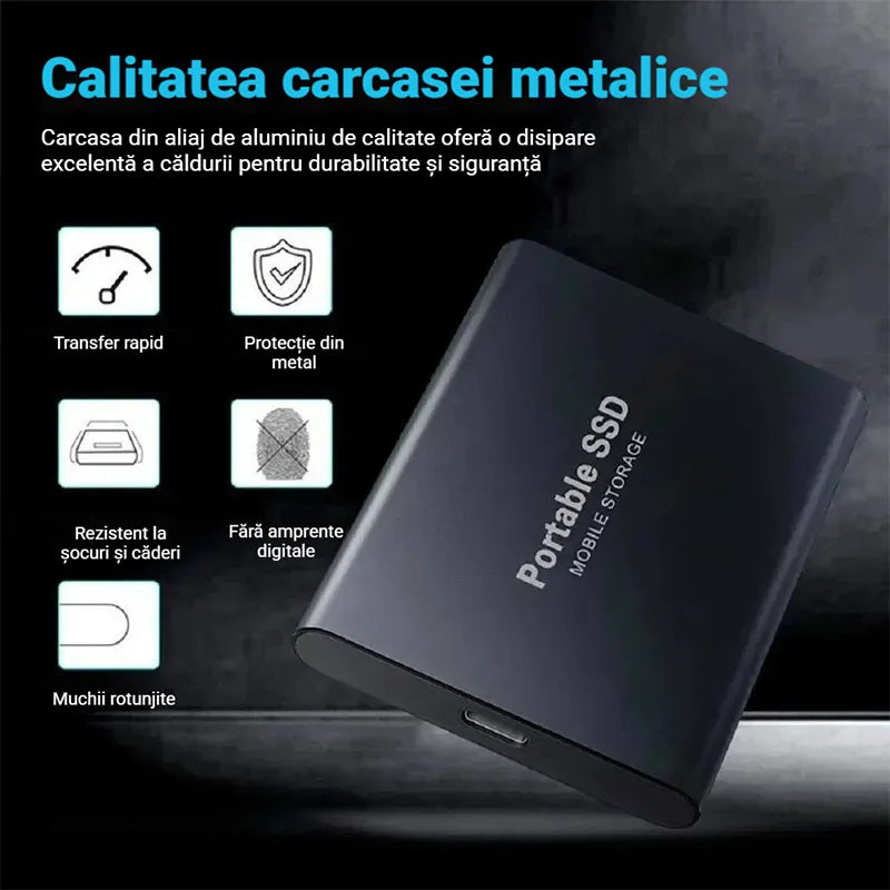 【🔥 Peste 9999 vânzări】💾⚡Hard disk portabil cu transfer ultra-rapid
