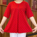 💞[L-5XL] 2026 Camasa noua cu imprimeu cu buline de toamna