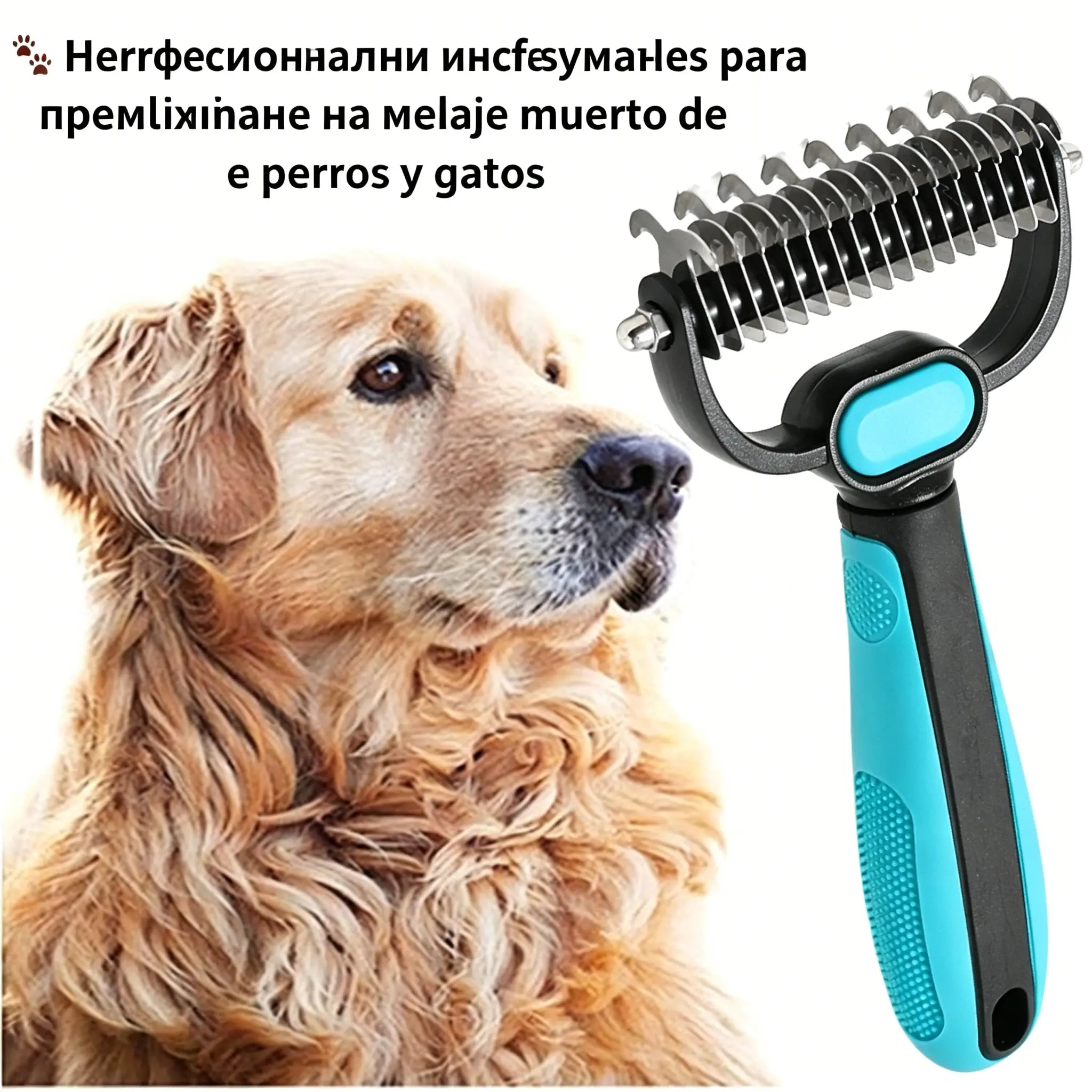 🐱🐕 【Cumperi unul, primești unul gratuit】 Pieptene multifuncțional 3 în 1 pentru îngrijirea blănii animalelor de companie – alegerea ideală pentru îngrijirea zilnică a animalelor