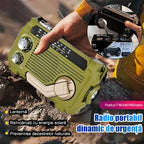 💥🏕️Radio portabil multifuncțional, radio AM, card Bluetooth stabil, audio multibandă
