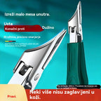 🔥Ofertă – Reduceri de până la 50%!🔥【Set de 3】Foarfece de unghii antialunecare, rezistente la stropire, cu lamă înclinată la 25°, sigure și practice