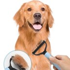 Pieptene pentru animale de companie, pieptene de descurcare pe două fețe, pieptene pentru curățarea și îngrijirea pisicilor și a câinilor, pieptene pentru articole pentru animale de companie
