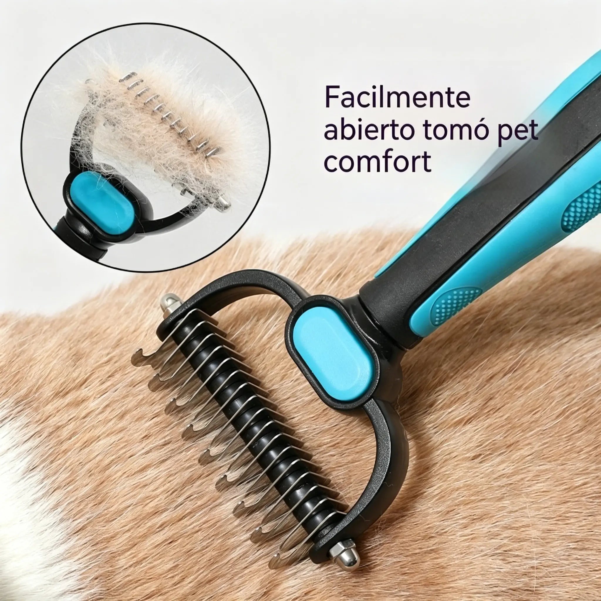 🐱🐕 【Cumperi unul, primești unul gratuit】 Pieptene multifuncțional 3 în 1 pentru îngrijirea blănii animalelor de companie – alegerea ideală pentru îngrijirea zilnică a animalelor