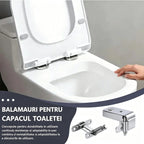 🚽【3 perechi la 129 lei fiecare】 Accesorii universale pentru baie ----💦✨cleme cu șurub pentru fixarea scaunului de toaletă.
