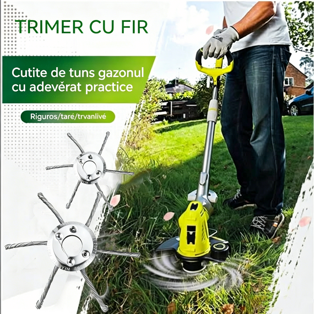 🥳 【Cumpără 1 și primești 1】🥳💥✨ Cap pentru mașina de tuns iarba – înlocuire rapidă și ușoară, fără unelte, compatibilitate universală. Funcționare fără încurcare, economisește timp și efort. Ideal pentru întreținerea gazonului. 🛠️✅