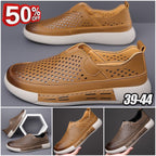 👞【39-44】Pantofi casual din piele respirabilă pentru bărbați