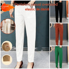 🔥【30%OFF！Livrare gratuită】🔥【M-6XL】🍃Pantaloni casual elastici respirabili cu talie înaltă pentru femei de vară