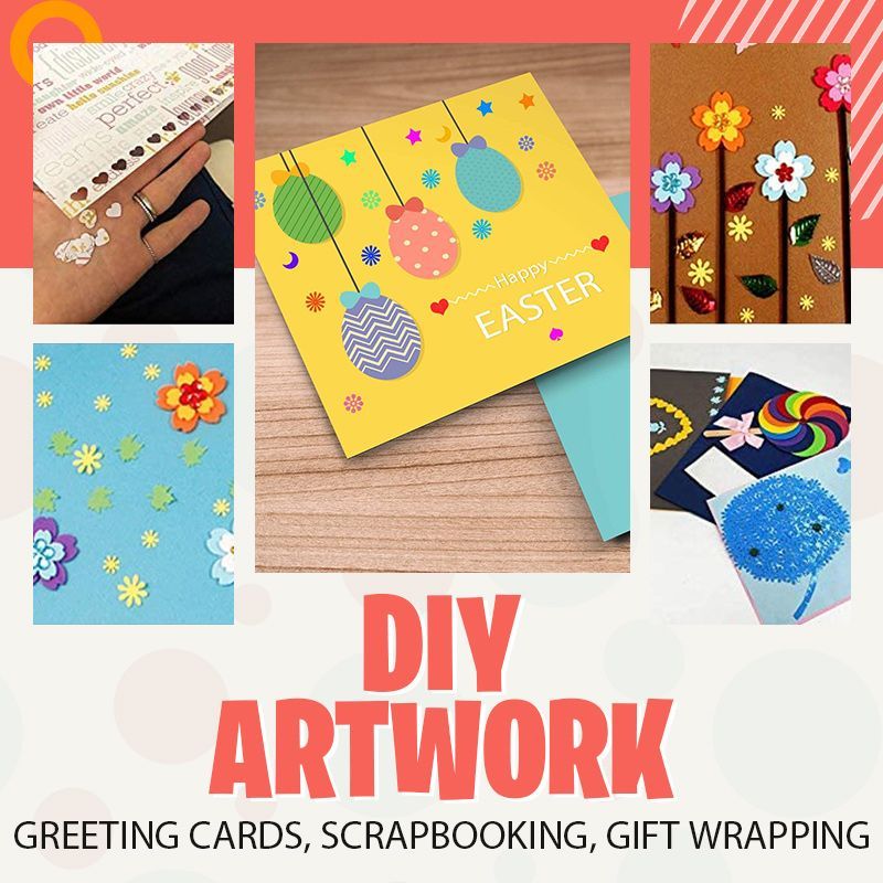 【Cumpără 2 și primești 3 gratis】😍[Cadou pentru copii] Perforator de hârtie DIY
